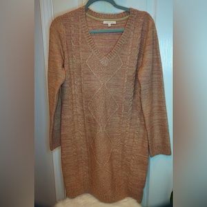 Sweater dress perfect for winter